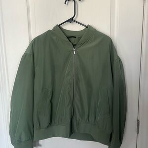 Uniqlo Green Bomber Jacket